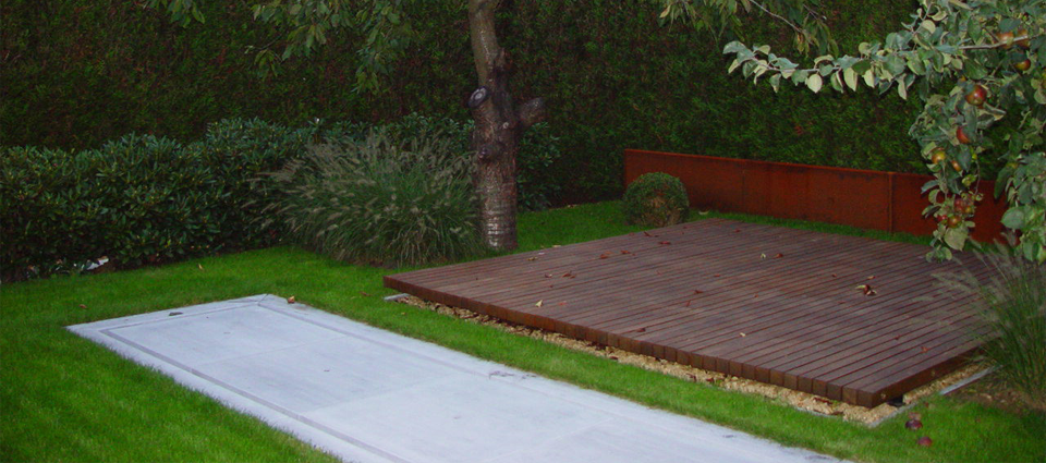 houten terras ontwerp en uitvoer